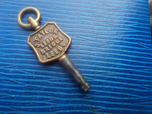 Advertising pocket watch key - advertising,