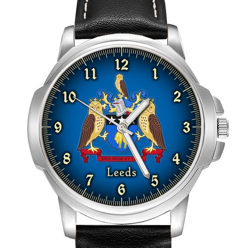 Leeds city coat arms - of, men's