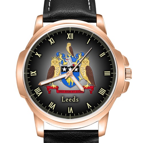 Leeds city coat arms - of, mens