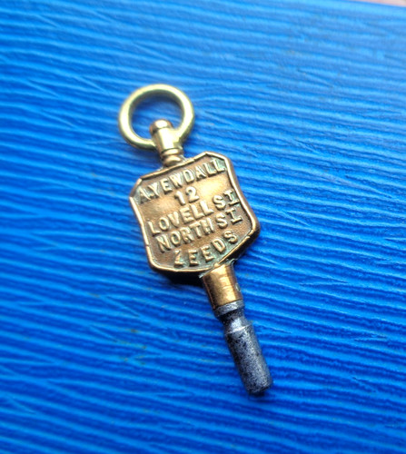 Advertising pocket watch key - advertising,