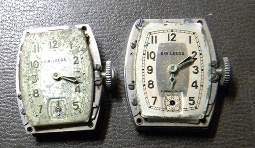 Two vintage sir leeds watches - leeds,