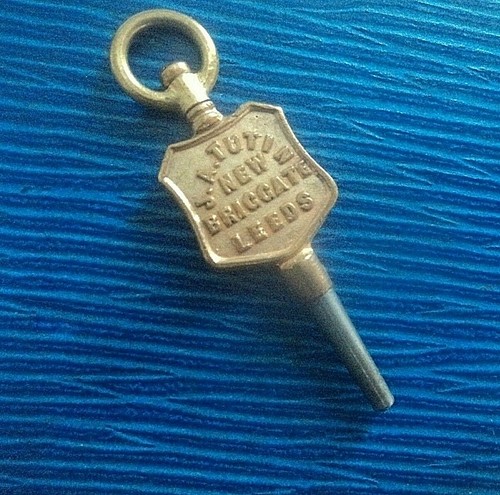 Advertising pocket watch key - advertising,