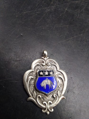 Vintage antique silver enamel - vintage/antique,