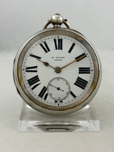 Stone leeds pocket watch - h.,