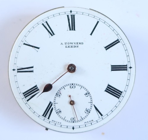Antique pocket watch movement